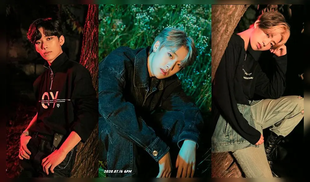 JUNGJINSUNG, YOOYONGHA, JEONGTAEKHYEON  son miembros del grupo K-pop 1THE9. Crédito: Instagram