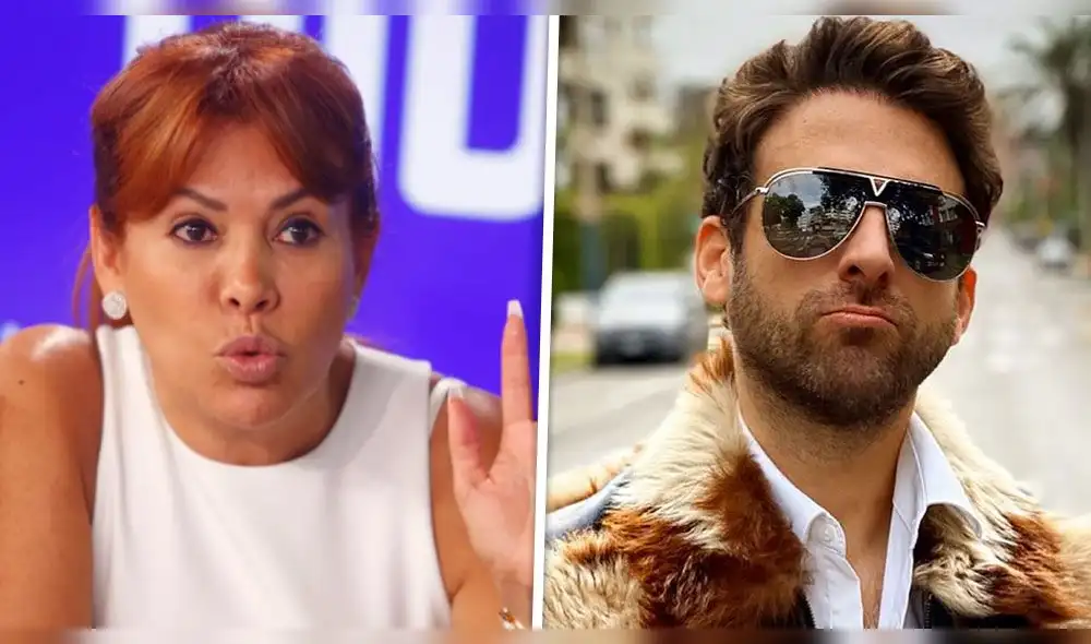 La conductora de "Magaly TV, la firme" se refirió al posible ingreso de 'Peluchín' a ATV. Fotos: Carlos Contreras