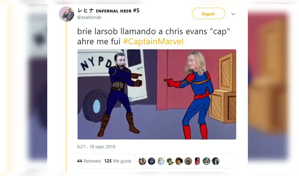 Capitana Marvel y los divertidos memes que dejó su primer tráiler oficial Capitana Marvel y los divertidos memes que dejó su primer tráiler oficial