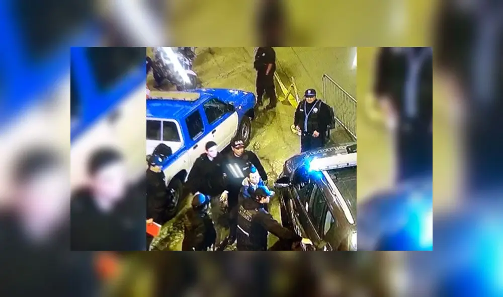 Serenos de Jesús María capturaron a dos sujetos en FIL. Créditos: Difusión. Serenos de Jesús María capturaron a dos sujetos en FIL. Créditos: Difusión.