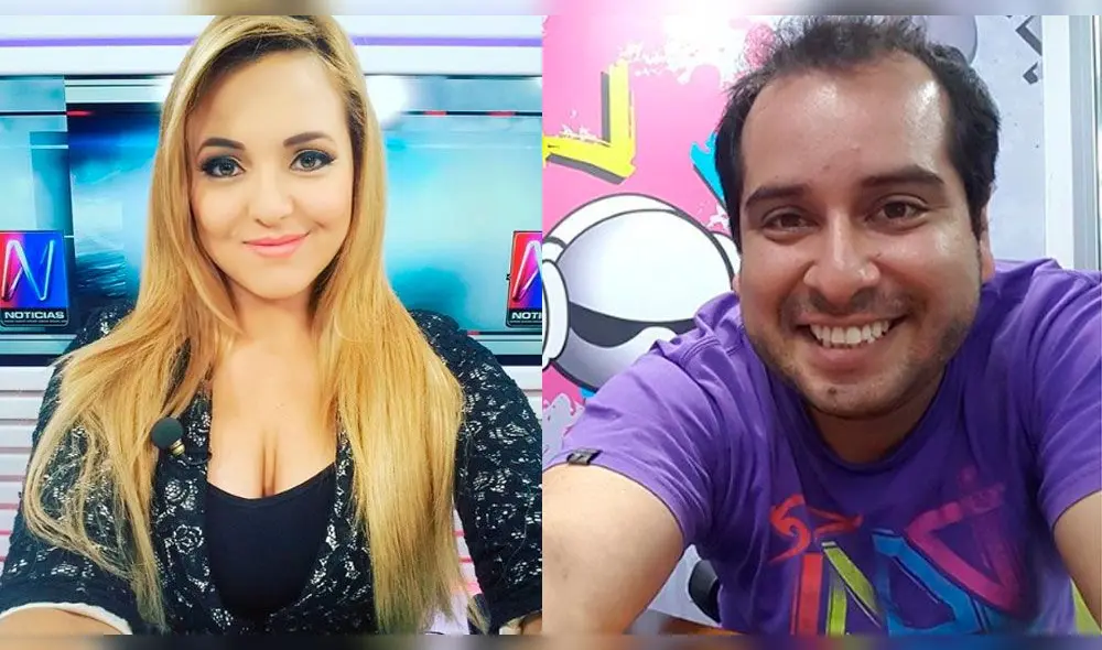 Junior Silva y Carla Tello