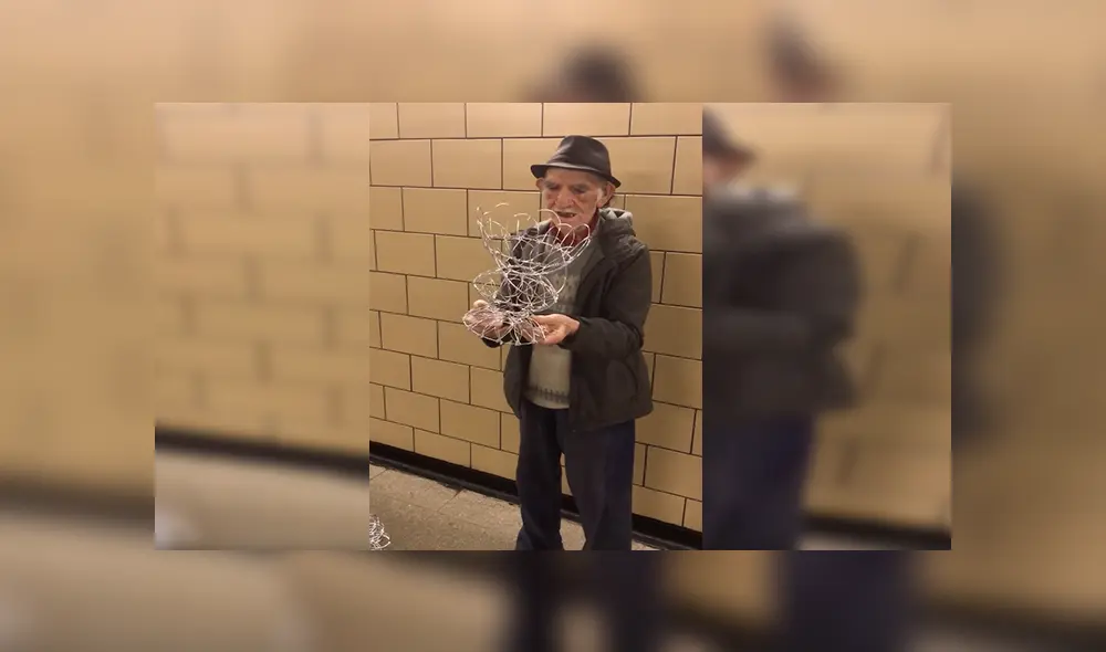 En Facebook, un anciano fue captado vendiendo una artesanía original que obtiene diversas formas. En Facebook, un anciano fue captado vendiendo una artesanía original que obtiene diversas formas.