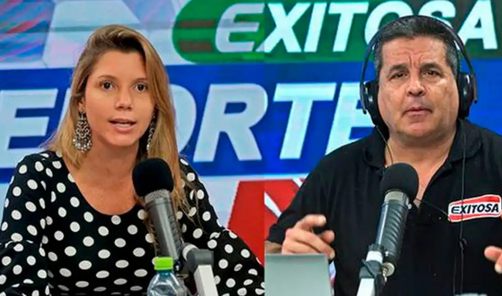 Alexandra Hörler decidió no seguir en Exitosa Deportes tras diferencias con su compañero. Foto: Difusión Alexandra Hörler decidió no seguir en Exitosa Deportes tras diferencias con su compañero. Foto: Difusión