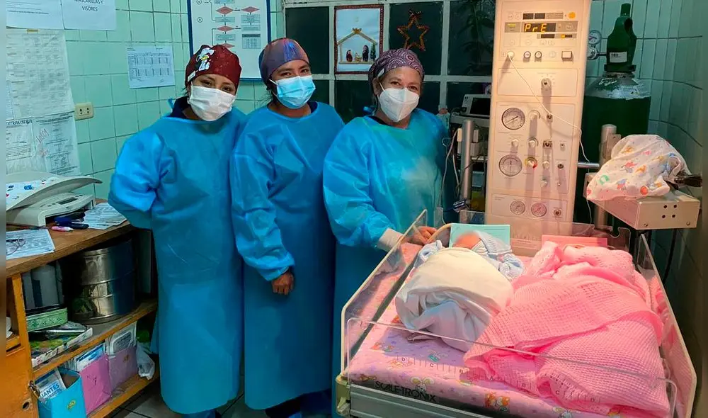 Ambos partos se dieron sin mayores complicaciones. Foto: Hospital Goyenche. Ambos partos se dieron sin mayores complicaciones. Foto: Hospital Goyenche.