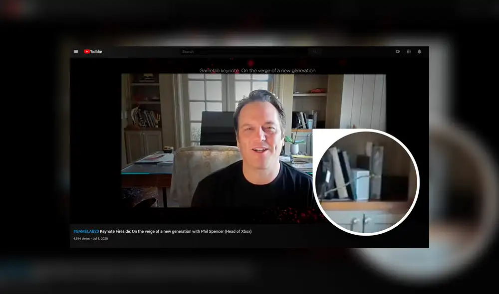 Phil Spencer ya tenía la Xbox Series S desde julio y lo mostró en un evento sin que nadie se de cuenta. Foto: Xbox.