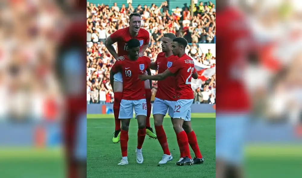 Inglaterra venció 2-0 a Costa Rica