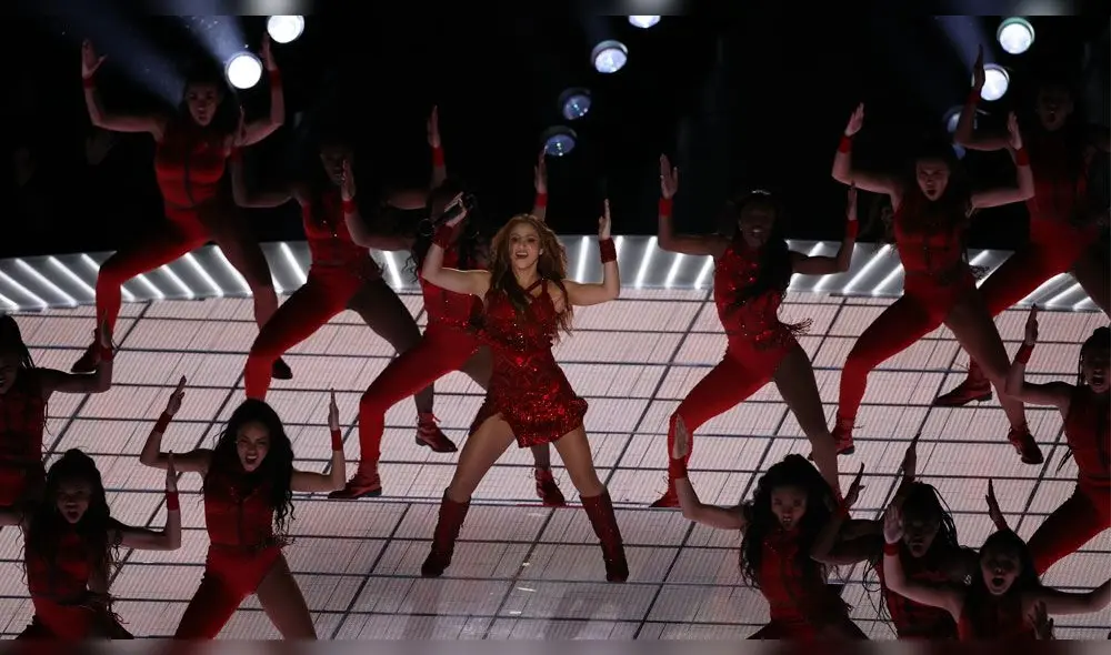 Shakira y Jennifer Lopez en el Super Bowl