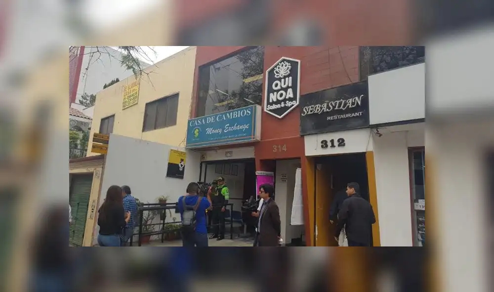 Facinerosos entraron primero a local contiguo y allí hicieron forado para irrumpir en casa de cambio. (Foto: La República) Facinerosos entraron primero a local contiguo y allí hicieron forado para irrumpir en casa de cambio. (Foto: La República)