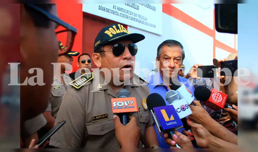 Según el Coronel PNP de la Región Policial, Edwin Dávila Paredes, uno de ellos es acusado por homicidio calificado y tres por robo agravado.