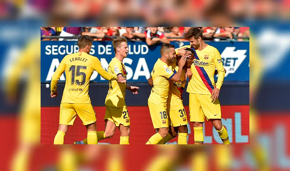 Barcelona igualó 2-2 ante Osasuna por la tercera jornada de La Liga Santander. (Foto: AFP) Barcelona igualó 2-2 ante Osasuna por la tercera jornada de La Liga Santander. (Foto: AFP)