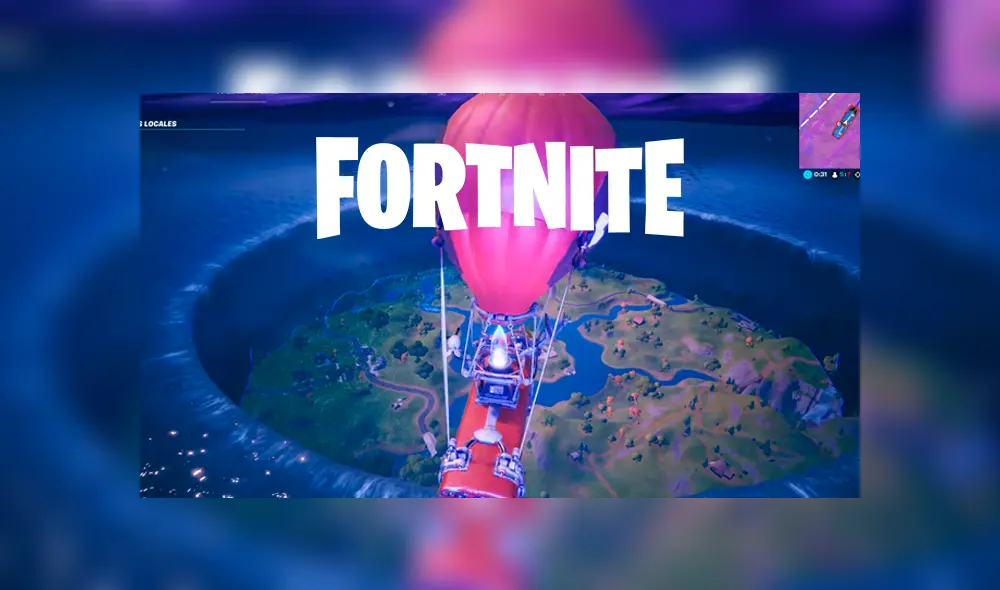Fortnite está sumergido en el fondo del mar. Foto: composición La República. Fortnite está sumergido en el fondo del mar. Foto: composición La República.
