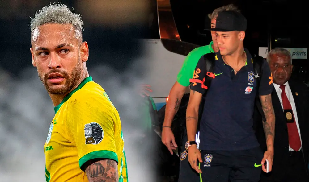 Neymar junto a la 'Canarinha' arribó a Perú a mediados de noviembre de 2016 para disputar las Eliminatorias Rusia 2018. Foto: AFP/CBF Futebol