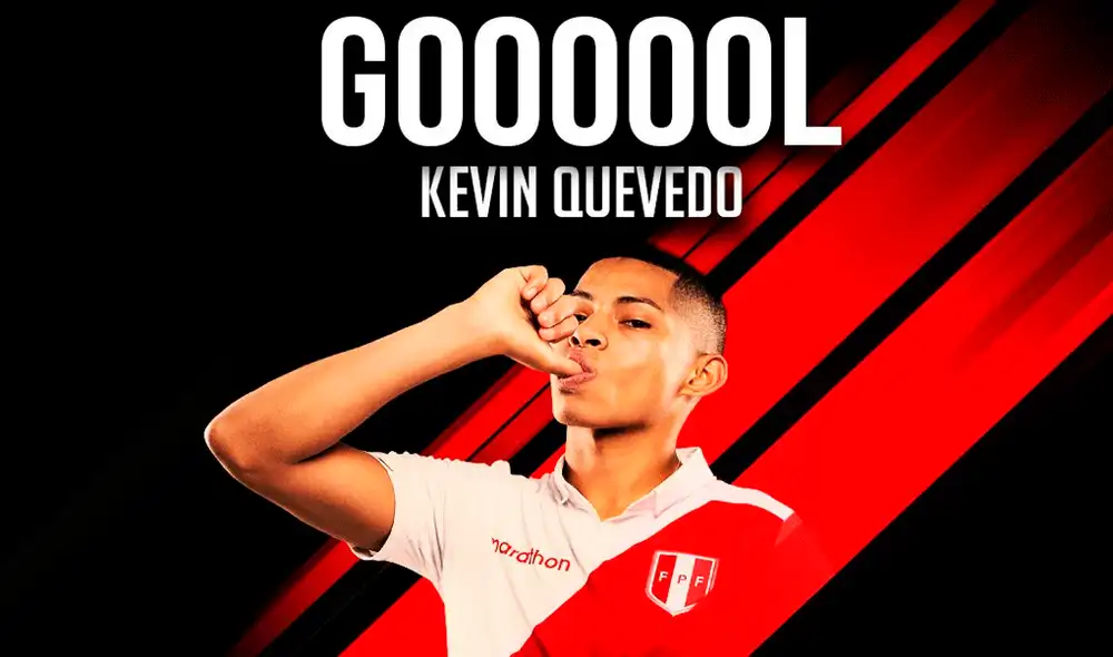 Kevin Quevedo anotó el primer gol de Perú en el fútbol masculino de los juegos Panamericanos 2019. | Foto: @SeleccionPeru Kevin Quevedo anotó el primer gol de Perú en el fútbol masculino de los juegos Panamericanos 2019. | Foto: @SeleccionPeru