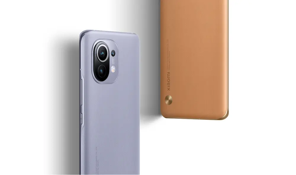 Xiaomi Mi 11 5G versión de cuero vegano. Foto: Xiaomi