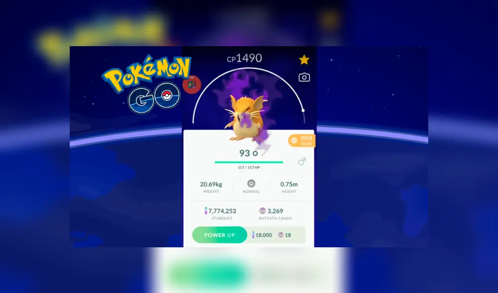 Los Pokémon oscuros se verán así en Pokémon GO.