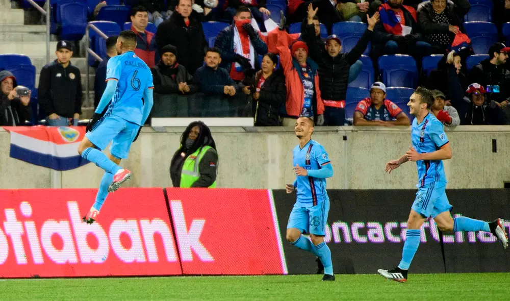 Alexander Callens marcó un golazo de cabeza para el 1-0 del New York City ante San Carlos [VIDEO]