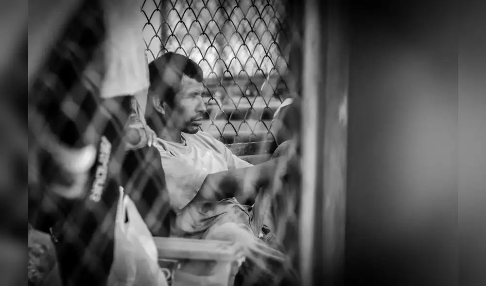 Reos del penal de máxima seguridad San Juan de Lurigancho. [FOTO]