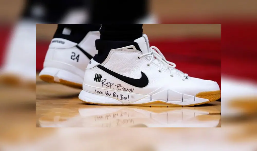 Estrellas de la NBA homenajean a Kobe Bryant con mensajes en sus zapatillas [FOTOS]