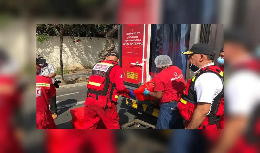 Bomberos del Perú. Créditos: Difusión. Bomberos del Perú. Créditos: Difusión.