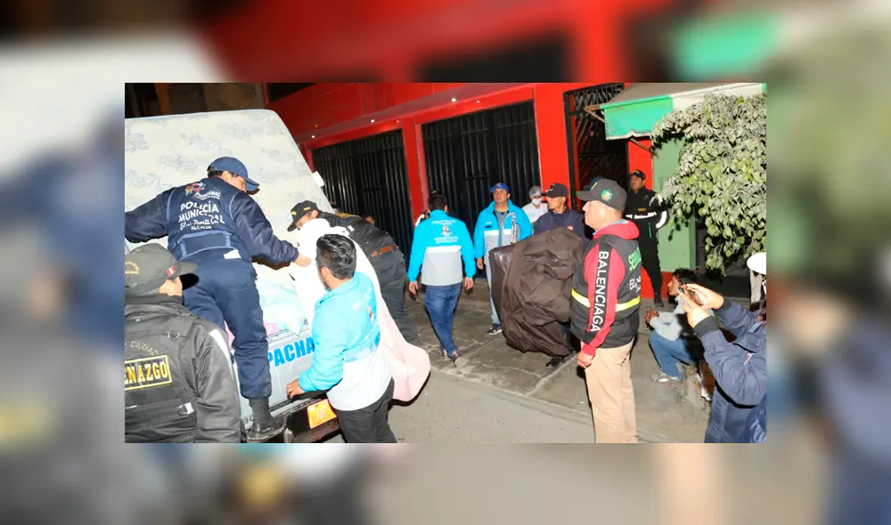 Las autoridades clausuraron hospedajes en Manchay. Foto: Municipalidad de Pachacámac. Las autoridades clausuraron hospedajes en Manchay. Foto: Municipalidad de Pachacámac.