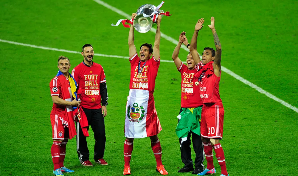 Claudio Pizarro jugó 9 temporadas en el Bayern Munich. Foto: AFP