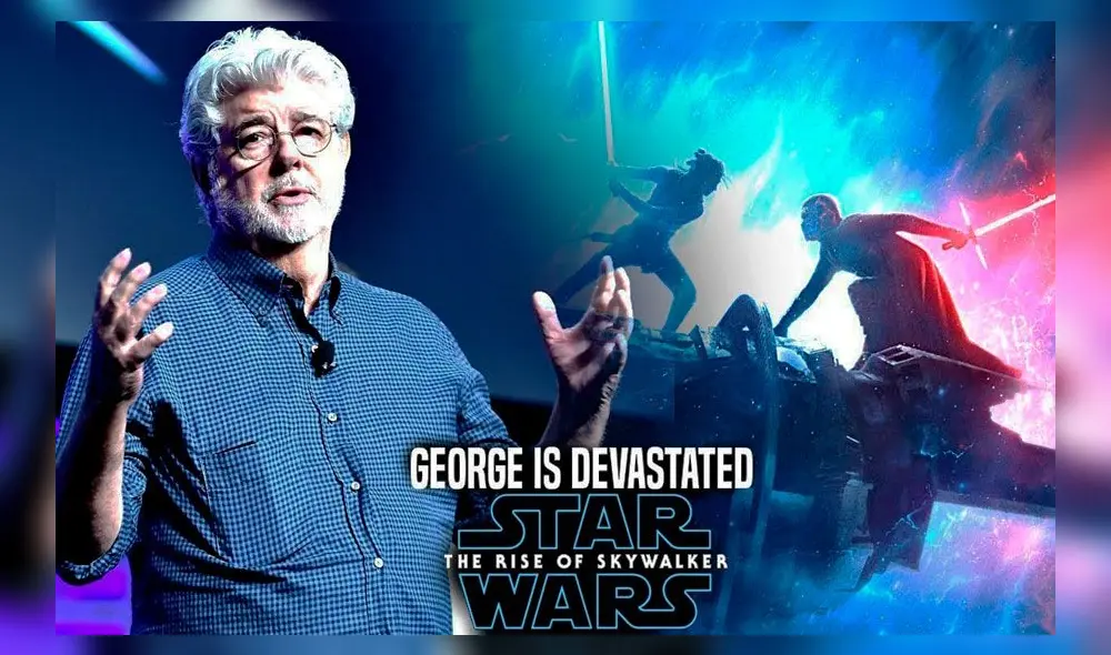 George Lucas no está contento con el resultado. Créditos: difusión