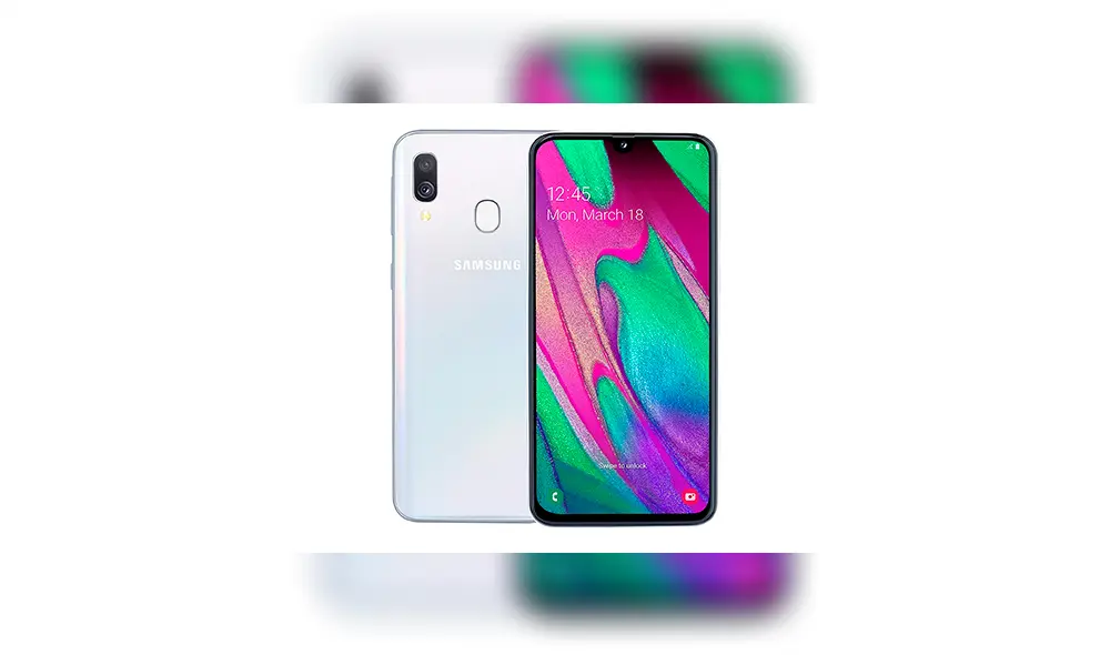 Samsung Galaxy A40.