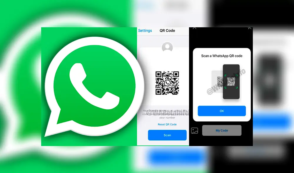WhatsApp permitirá pronto agregar contactos por medio de un código QR.