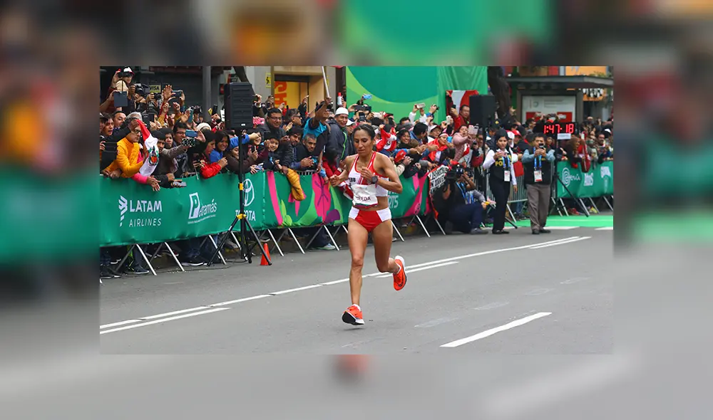 Gladys Tejeda y Christian Pacheco se llevaron la medalla de oro en la Maratón de los Juegos Panamericanos Lima 2019.