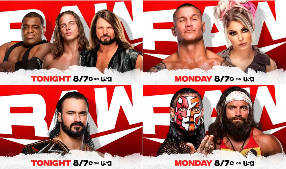 Monday Night Raw se realiza este lunes desde el Amway Center de Orlando, Florida. Foto: WWE