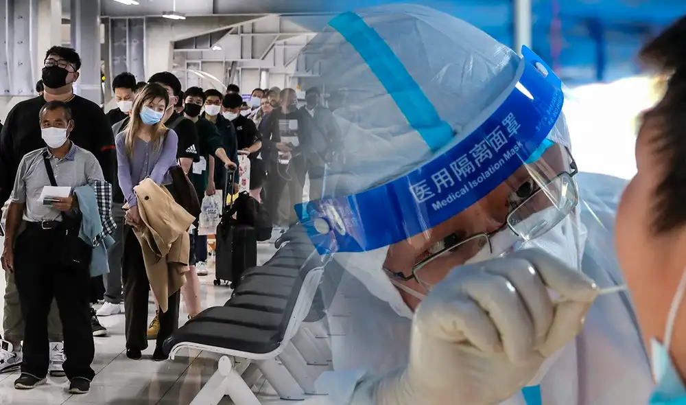 El gobierno de China criticó las medidas y las tildó de exageradas. Foto: composición LR/AFP El gobierno de China criticó las medidas y las tildó de exageradas. Foto: composición LR/AFP