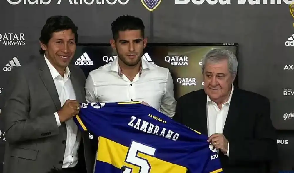 El 'León' firmó contrato con Boca Juniors a principios de este año. Foto: Prensa Boca Juniors