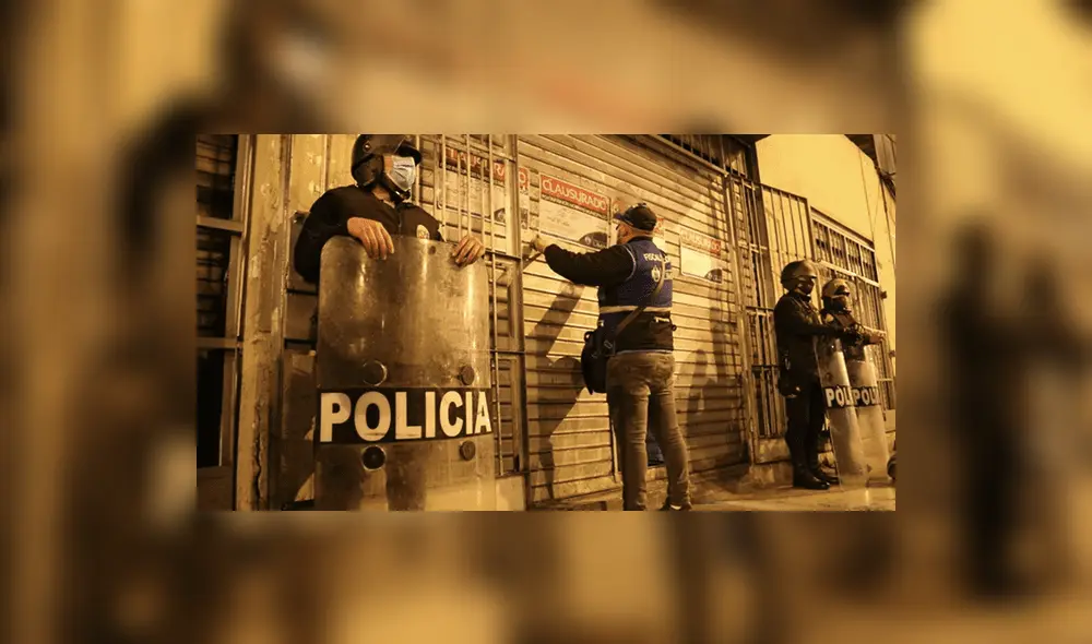 Municipalidad de Lima clausura establecimientos que funcionaban en pleno toque de queda | Créditos: difusión / MML