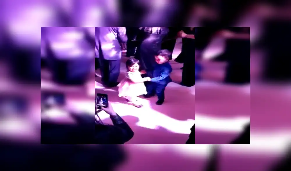 Vía Facebook: niño tiene una agresiva acción cuando le quitaron su pareja de baile [VIDEO]