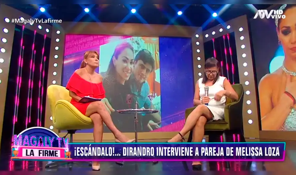 Roberto Martínez enojado con la mamá de Melissa Loza por asegurar que modelo se droga Roberto Martínez enojado con la mamá de Melissa Loza por asegurar que modelo se droga