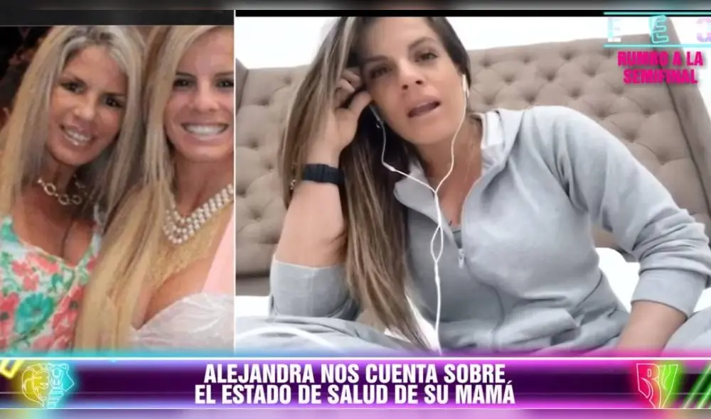 Alejandra Baigorria y su mamá