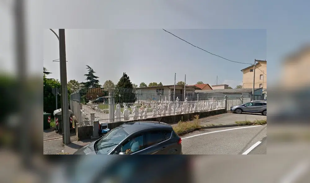 Desliza las imágenes para ver el increíble taller artístico ubicado en dicha zona de Italia. Foto: Google Maps.