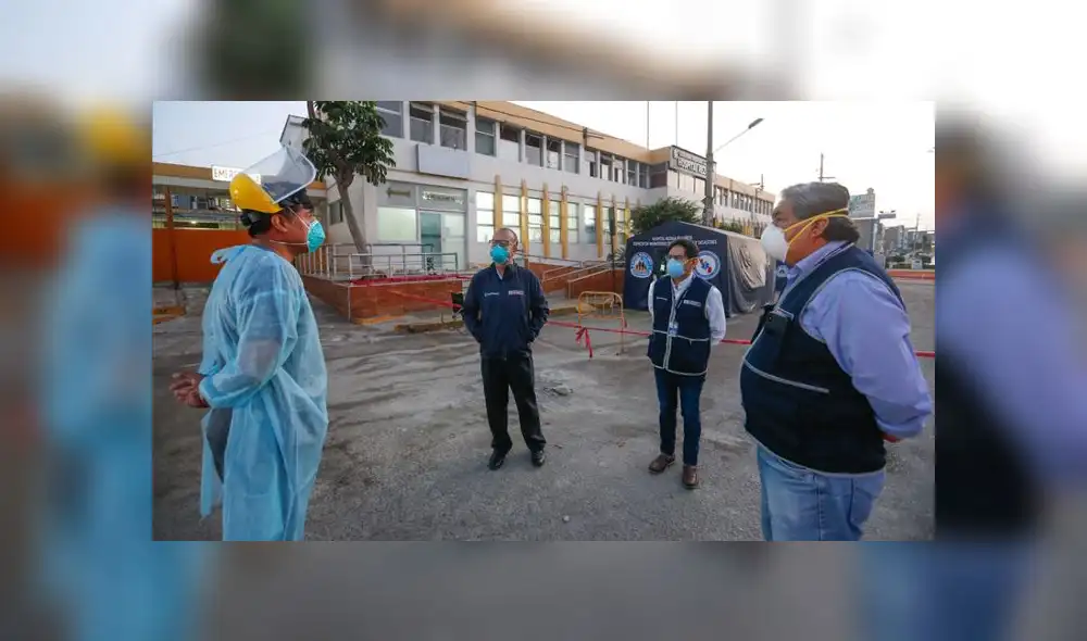 Durante su visita, el Ministro Zamora reconoció la necesidad de empezar a operar el Hospital Regional de Cañete. (Foto: Minsa)