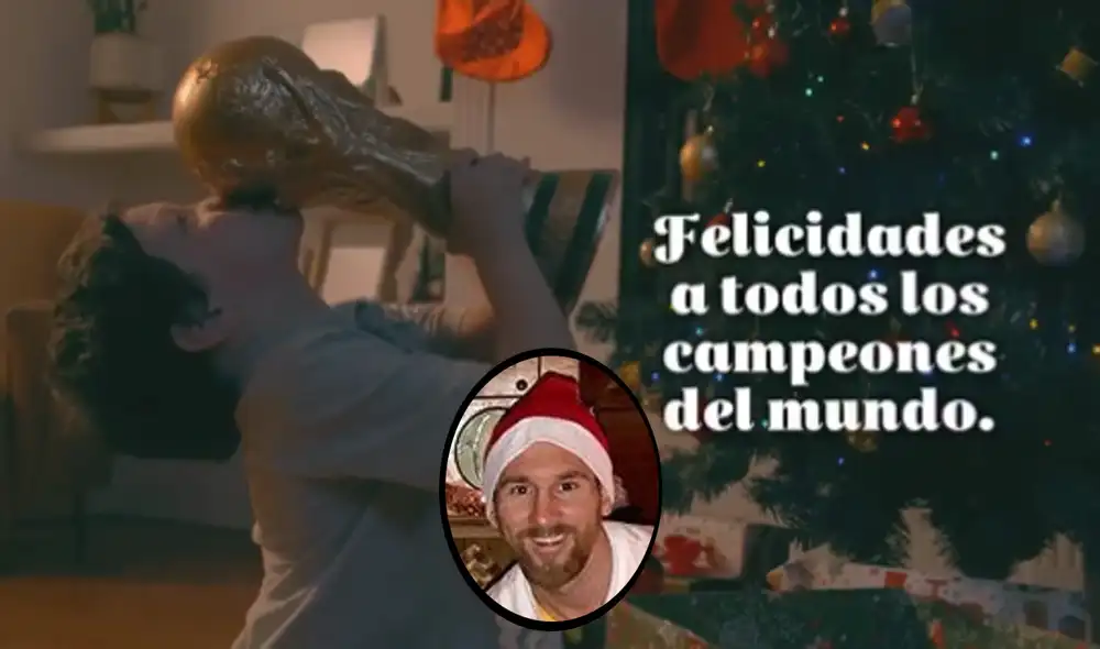 La selección argentina ganó su tercera copa del mundo de la mano de Lionel Messi. Foto: captura @Argentina