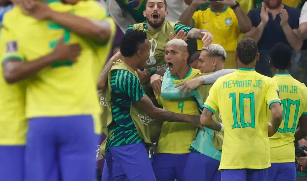 Con doblete de Richarlison, Brasil venció a Serbia en el Mundial Qatar 2022. Foto: EFE Con doblete de Richarlison, Brasil venció a Serbia en el Mundial Qatar 2022. Foto: EFE