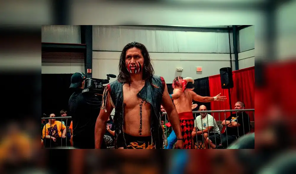 ¡Histórico! Luchador peruano hizo su debut en la WWE [FOTOS]