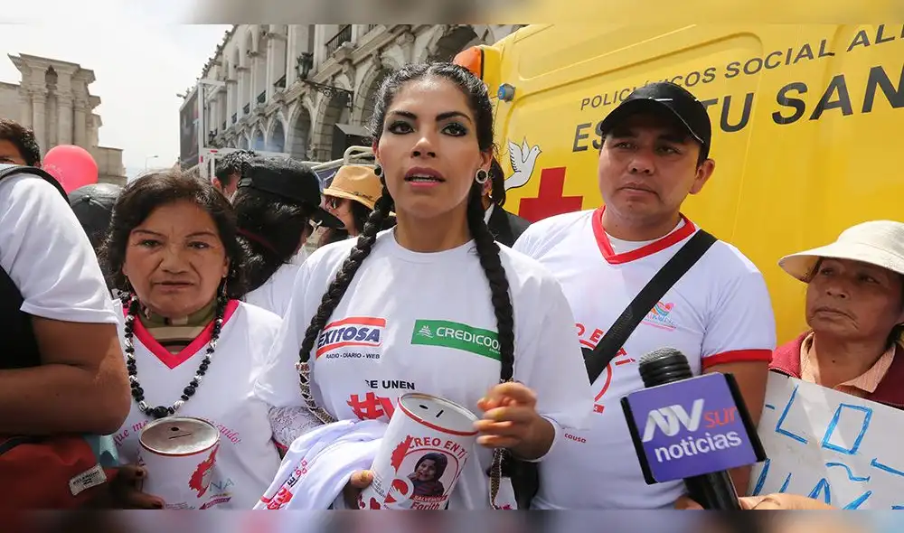 Jenniffer Neira afirma que demanda de Gutiérrez desestabiliza gestión de Cáceres Llica [VIDEO]