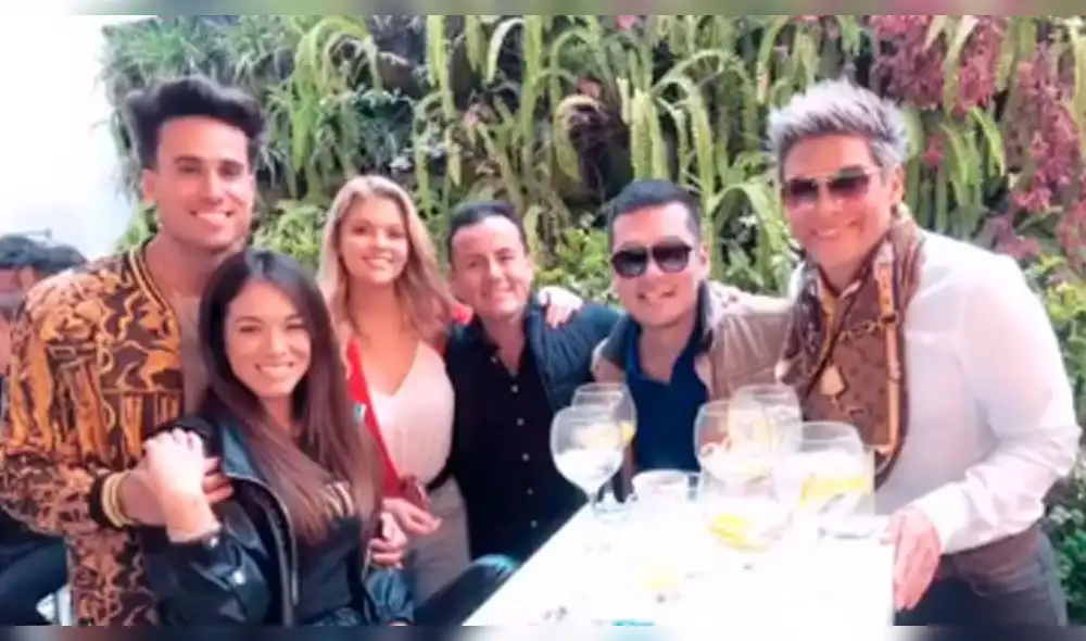 Brunella Celebra cumpleaños de Richard Acuña al ritmo de Josimar