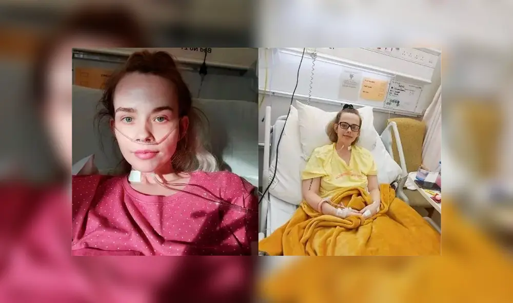 Jessica Cowgill durante su estancia en el hospital. Foto: Telecinco Jessica Cowgill durante su estancia en el hospital. Foto: Telecinco