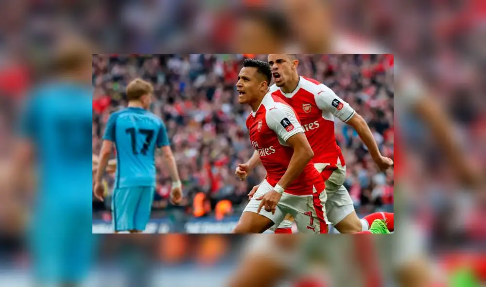 Arsenal, con gol de Alexis Sánchez, derrotó 2-1 al Manchester City y pasa a la final de la FA Cup  [VIDEO]
