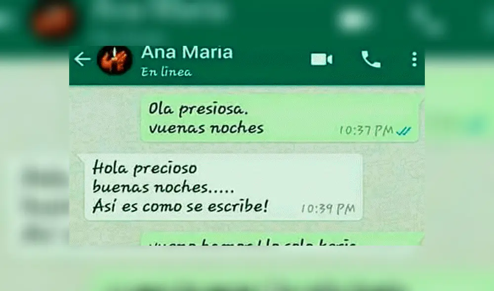 WhatsApp: hombre con mala ortografía logró 'conquistar' a chica con un simple truco [FOTOS] 