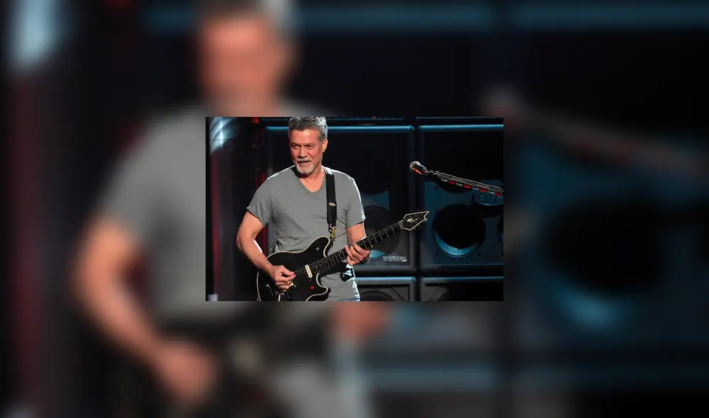 Eddie Van Halen fue diagnosticado con cáncer de garganta a inicios del 2002. Foto: Difusión