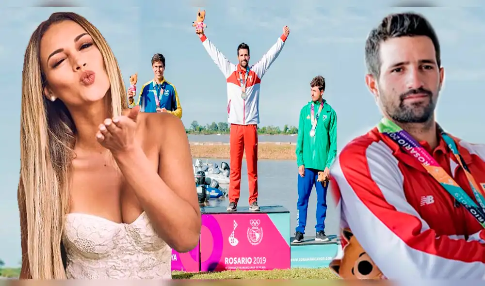 ¿Angie Arizaga se emocionó por Stefano Peschiera tras ganar medalla de oro? [VIDEO]