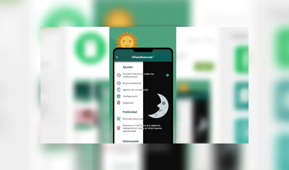 Desliza para ver detalles de este 'truco' de WhatsApp. Foto: Captura.