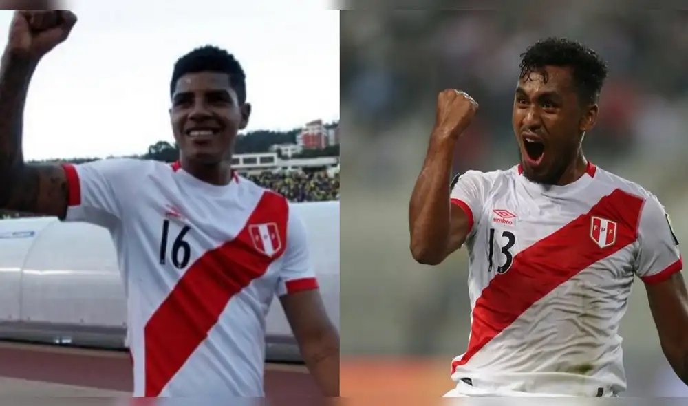 Wilder Cartagena y Renato Tapia. Foto: AFP